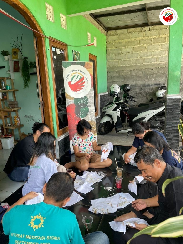Kader Pusaka Indonesia wilayah DI Yogyakarta belajar membatik
