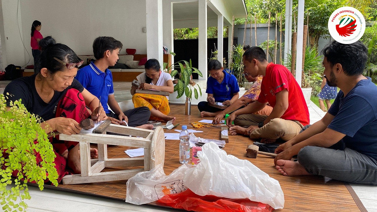 Seni Kreatif Pusaka Indonesia Manfaatkan Limbah menjadi Karya Indah