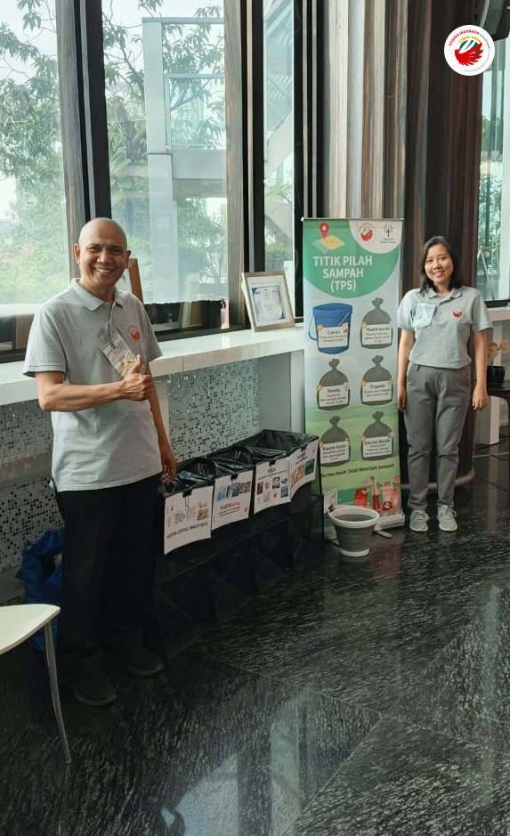 Aksi kader Pusaka Indonesia dalam pilah sampah di Jakarta