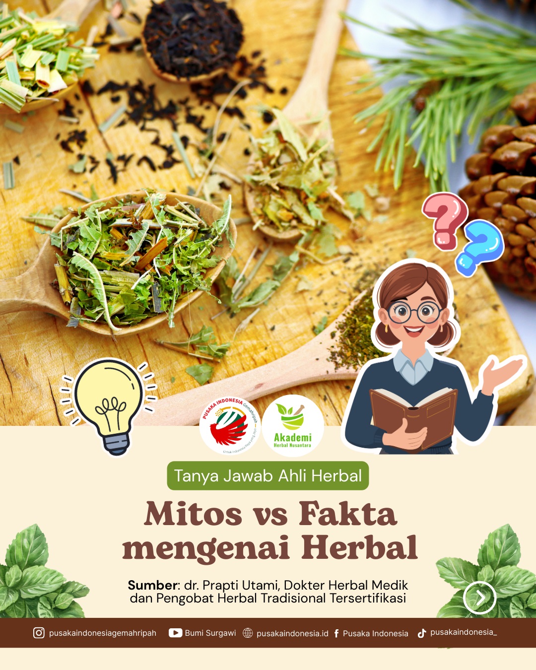 Mitos atau fakta mengenai herbal1