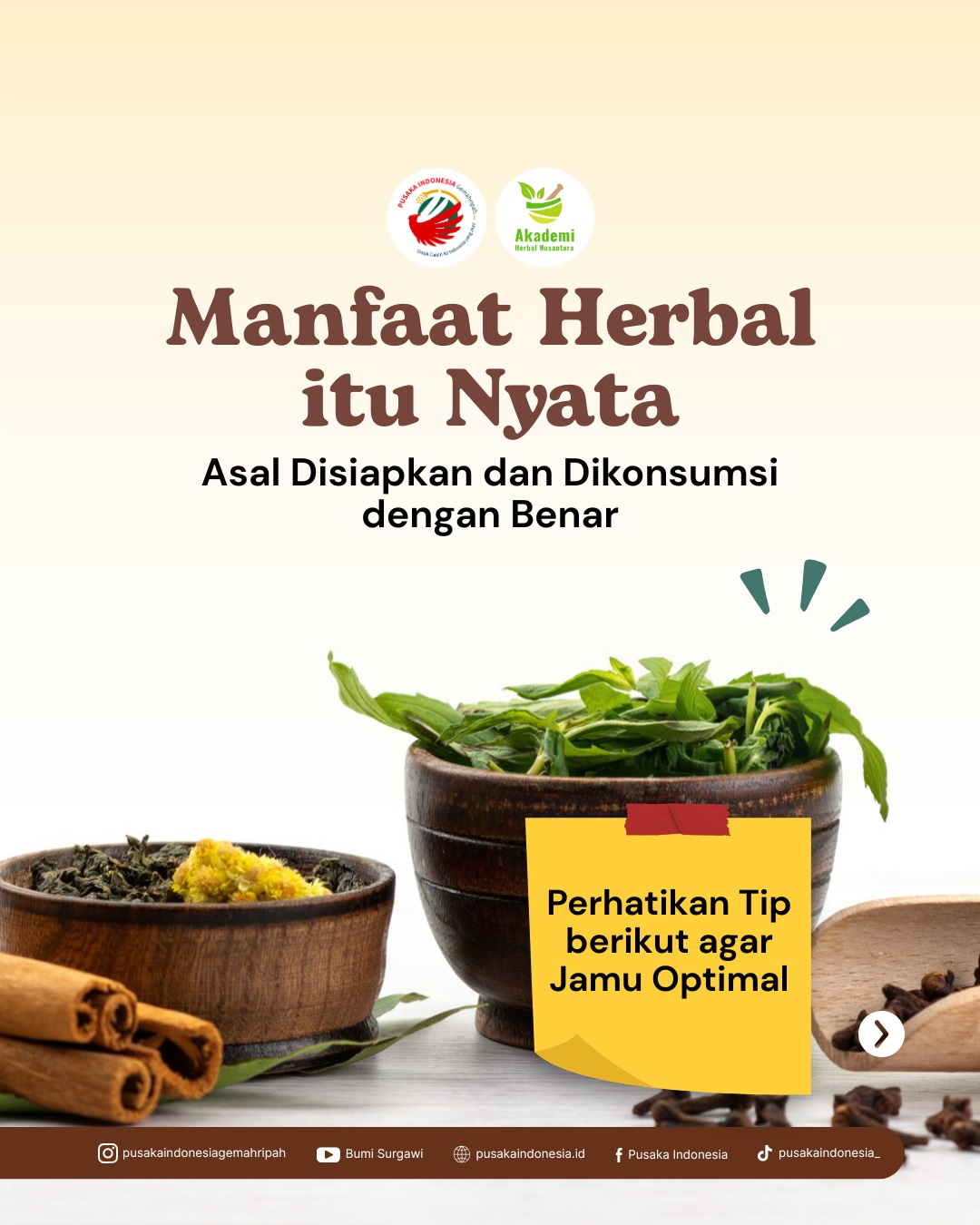 Manfaat herbal itu nyata