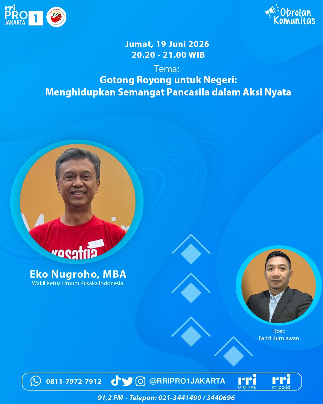 gotong royong untuk negeri menghidupkan semangat pancasila