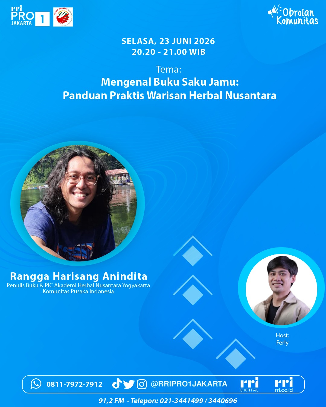 mengenal buku saku jamu panduan praktis warisan herbal nusantara