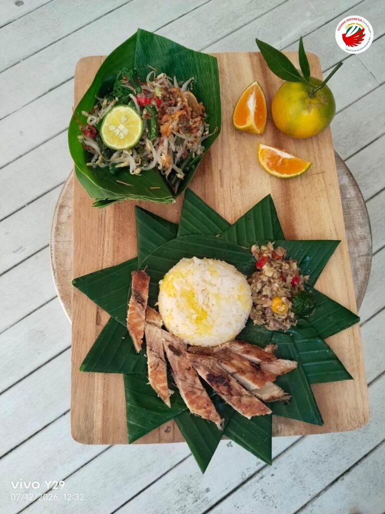 Nasi Singkong dan Urap Bali Hasil Masakan Riset KPN