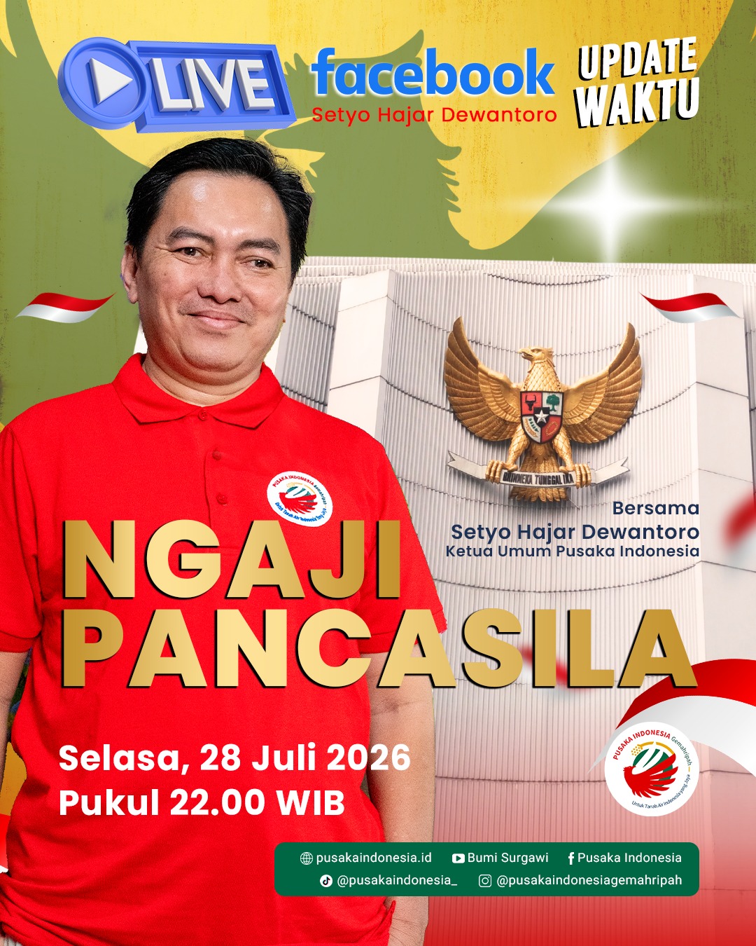 ngaji pancasila - live facebook 28 juli 2026