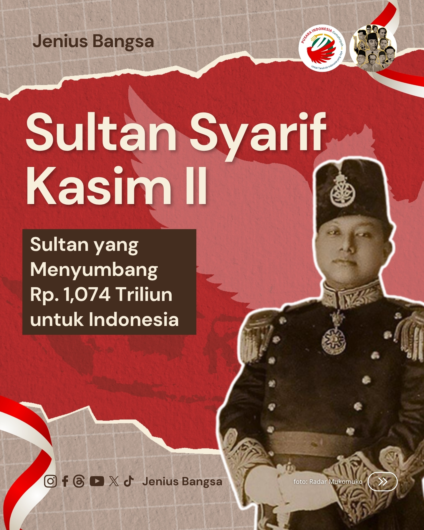 Slide 1 - Sultan Syarif Kasim II