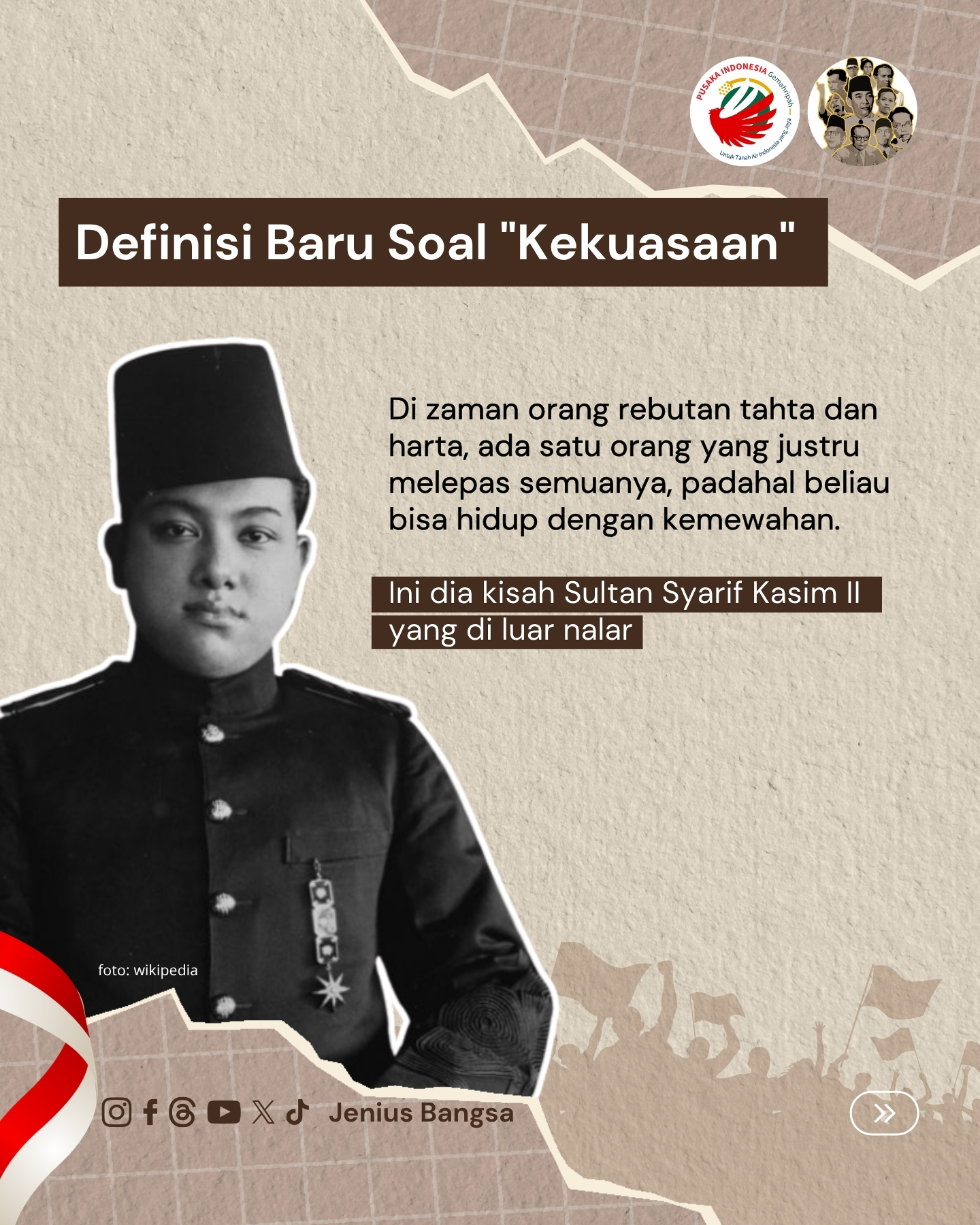 Slide 2 - Sultan Syarif Kasim II