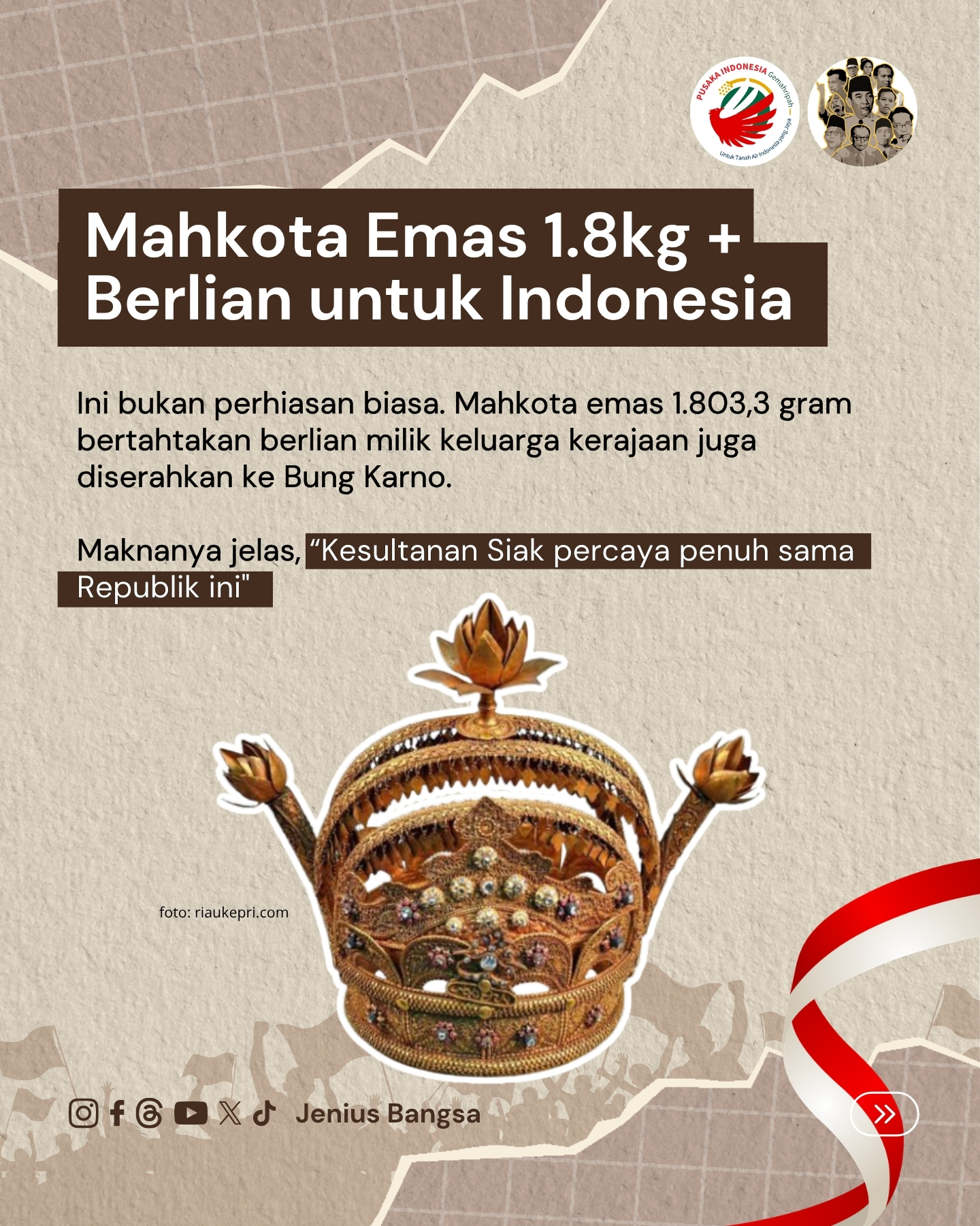 Slide 9 - Sultan Syarif Kasim II