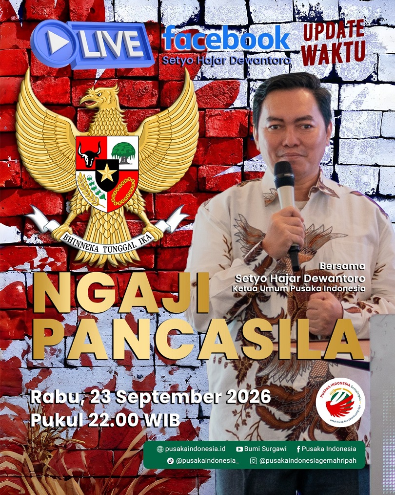 Ngaji Pancasila Live Facebook 23 September 2026