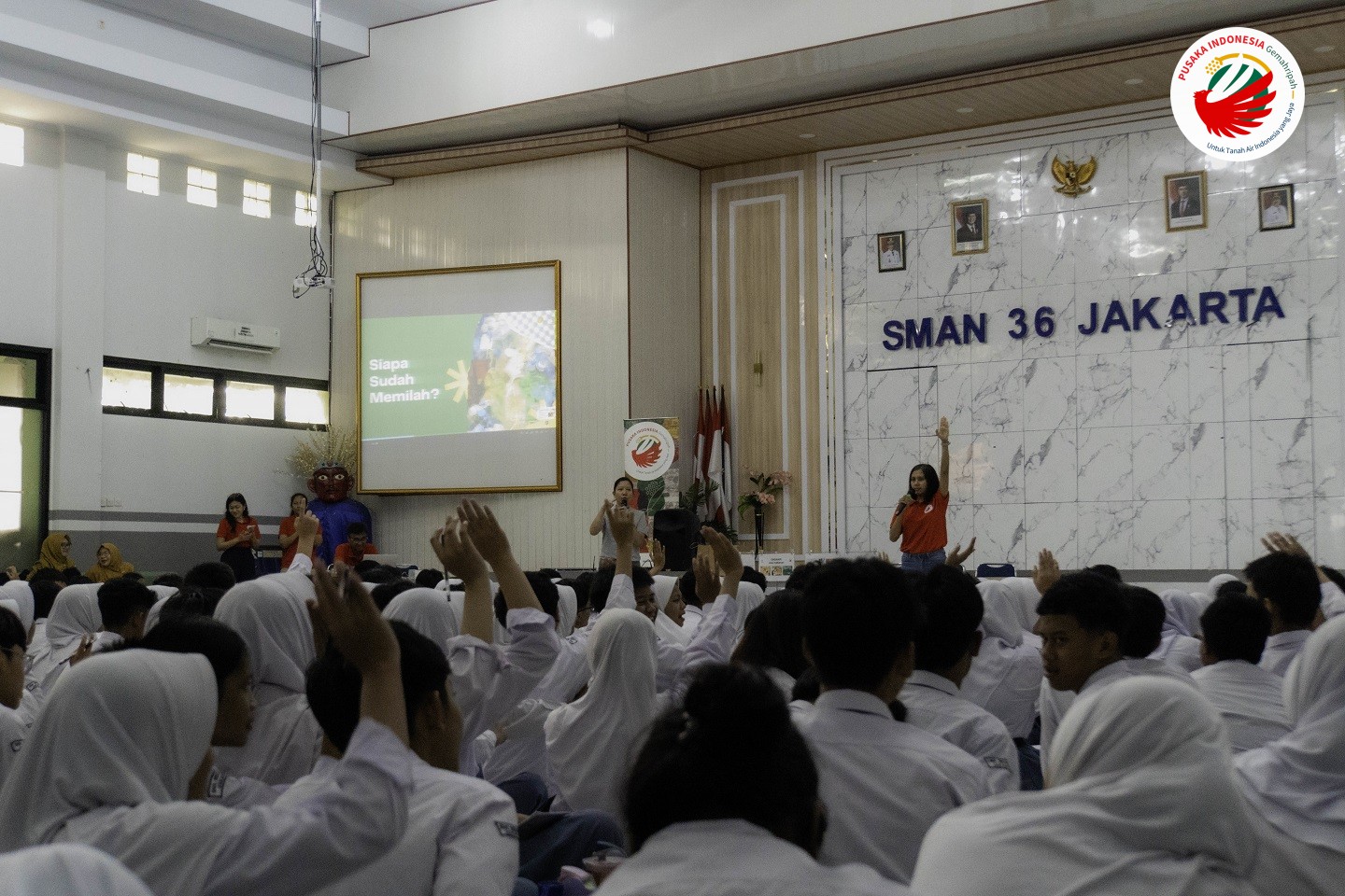 Kader Pusaka Indonesia Mendampingi Praktik Kokurikuler Siswa SMAN 36 Jakarta